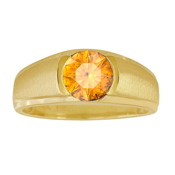 10k gold citrine ring