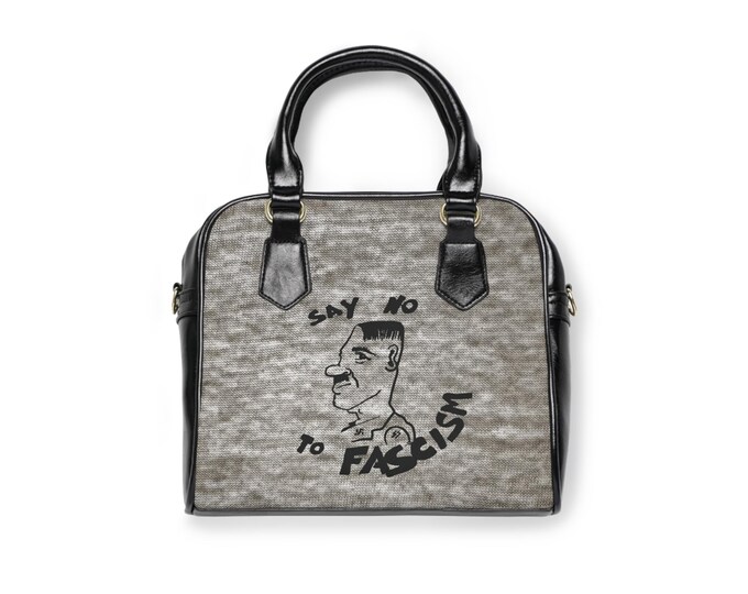 Shoulder Handbag Say No Vintage Tee Style