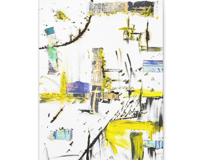 Spatial Awareness June 2024 Contemporary Art Print on Canvas