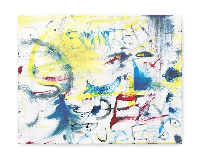A Life's Corruption August 2025 Contemporary Art Print on Canvas