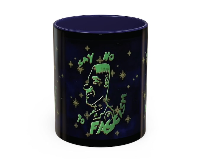 Say No To Fascism Anti Trump Mug