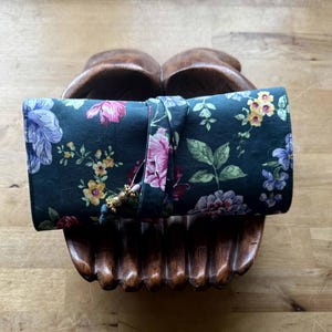 Borsa per Tarocchi + Tappetino per 6 Carte. Oracoli - Rune | Custodia per Carte e Rune | Fatto a mano | Arcani Maggiori | XL
