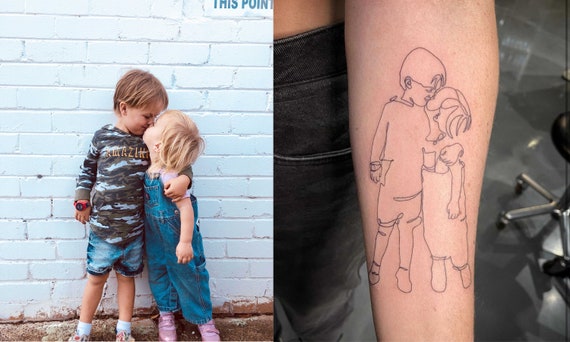 FAMILY OUTLINE TATTOOS  Tattoos Boom Zodat  Thailand