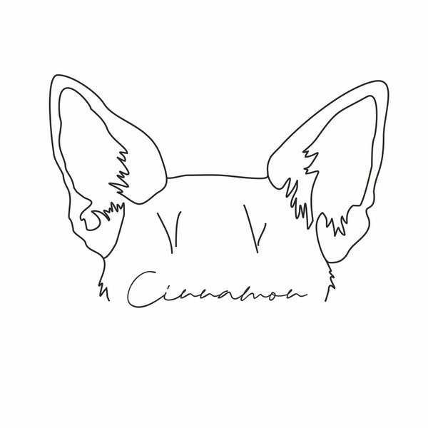 Dog Cat Ear Svg Etsy UK