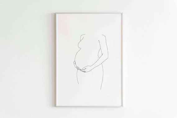 Maternity, Drawing by Sarita Nanni | Artmajeur