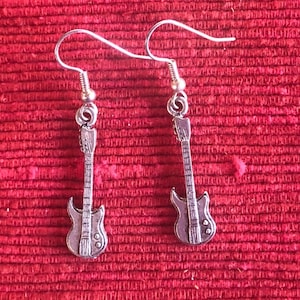 Guitar Earrings