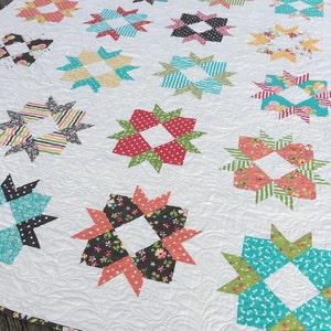 Cake Blossoms Layer Cake Friendly Quilt Pattern PDF Instant Download image 4