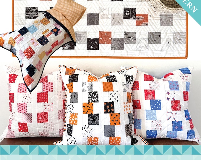 Charm Pack Churn Dash Quilt Pattern PDF Instant Download - Etsy Canada
