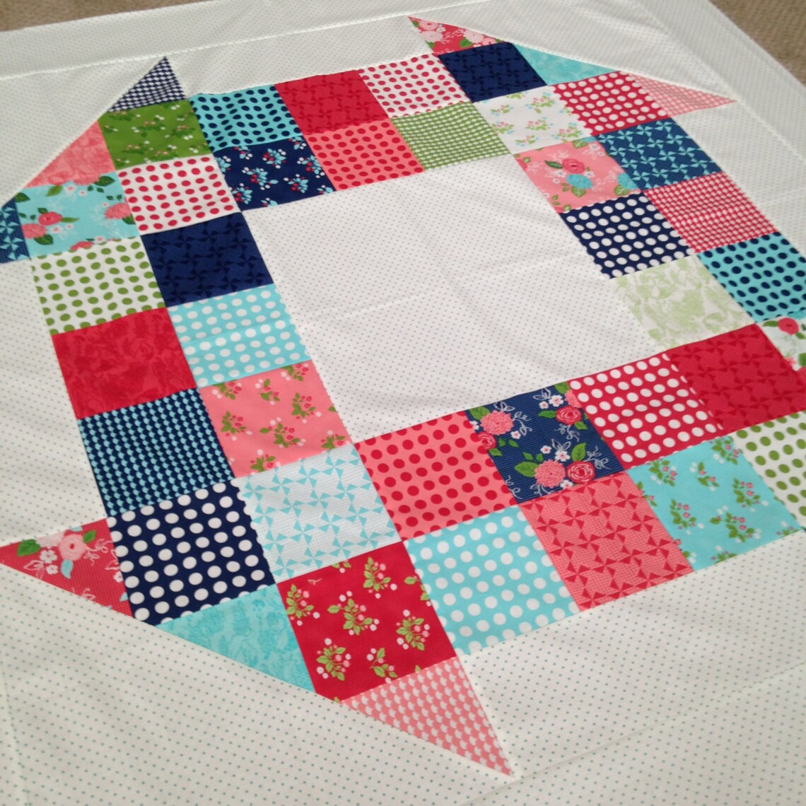Charm Pack Churn Dash Quilt Pattern PDF Instant Download - Etsy