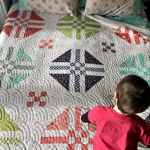Big Dreams Quilt Pattern Fat Eighth Friendly PDF Instant Download