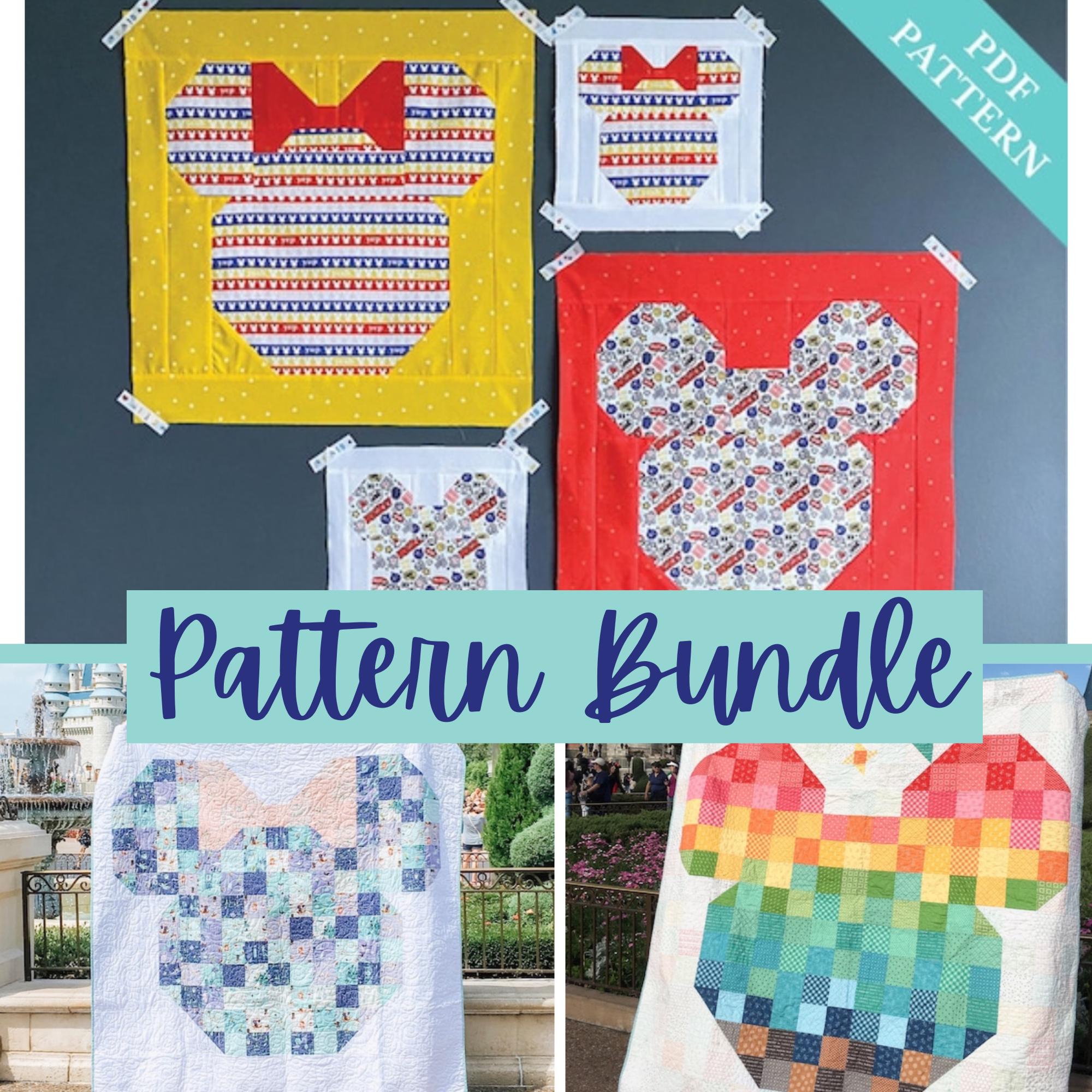 Take Me to the Magic Pattern Bundle Quilt and Block PDF Patterns Instant Download
