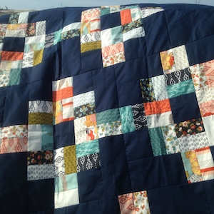 Katie&#39;s Compass Quilt Pattern Charm Pack Pattern Jelly Roll Pattern PDF Instant Download