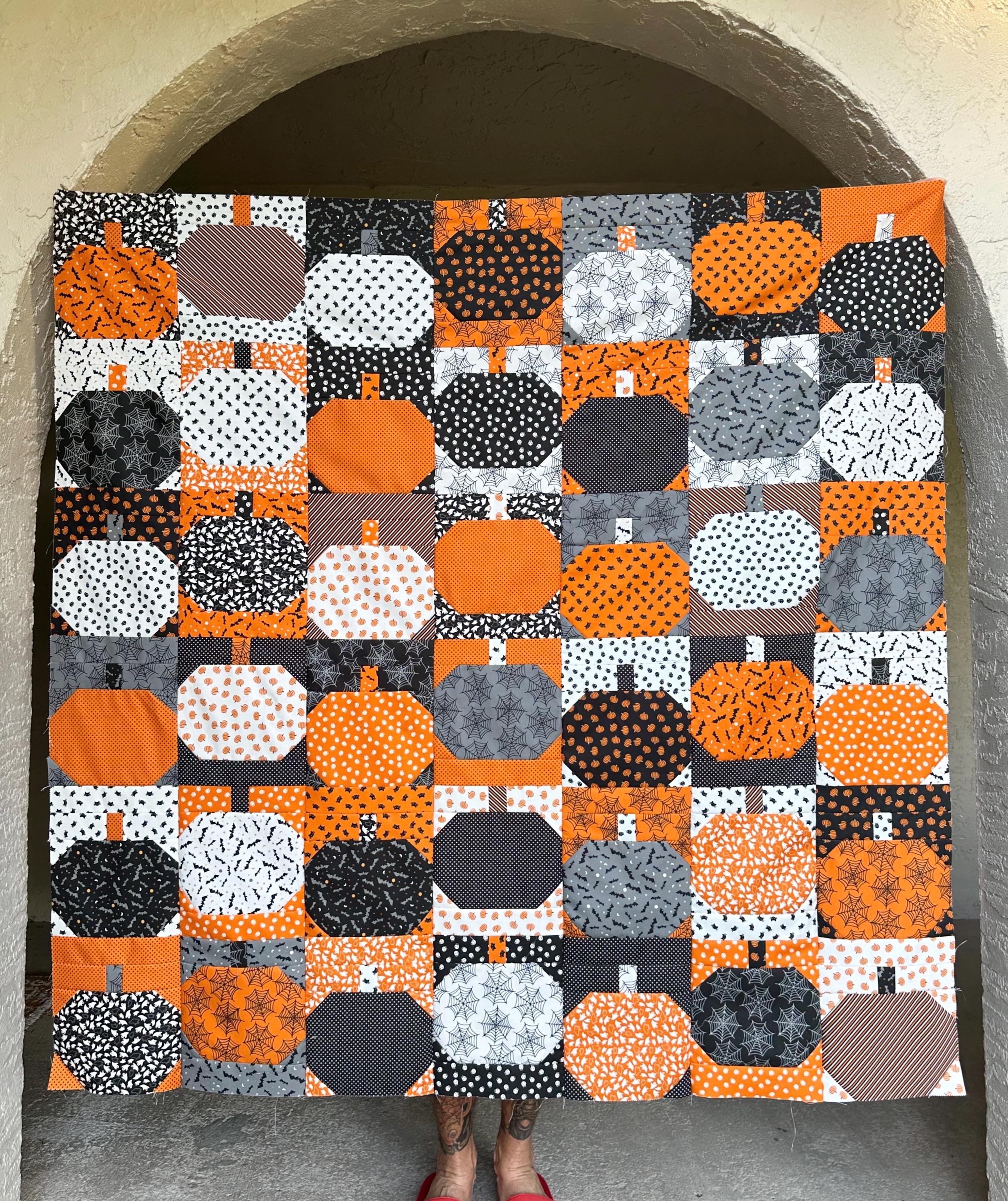 Pumpkin Layers Quilt Pattern: Easy Layer Cake PDF Beginner Friendly ...