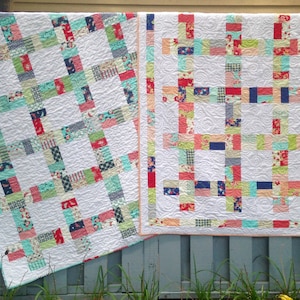 Take Two Quilt Pattern Jelly Roll Pattern PDF Download immediato