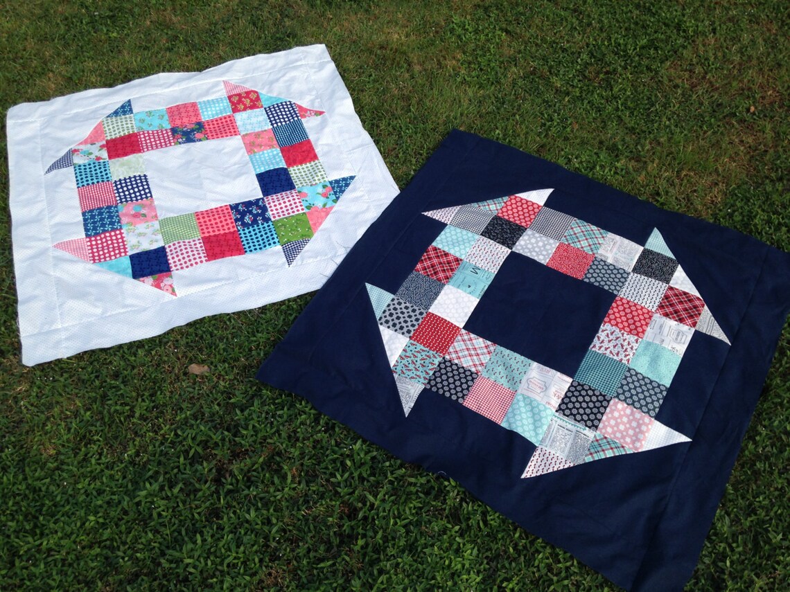 Charm Pack Churn Dash Quilt Pattern PDF Instant Download - Etsy