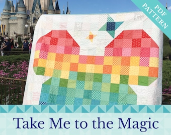 Take Me to the Magic Quilt Pattern PDF Instant Download, Sterling Quilt Co patterns