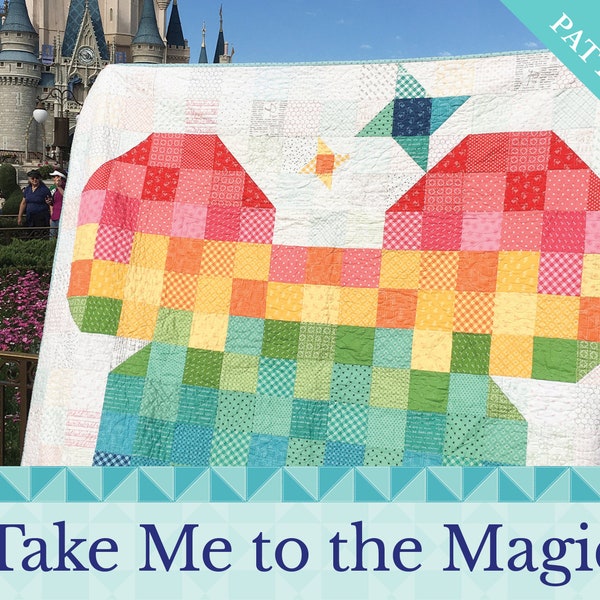 Take Me to the Magic Quilt Pattern PDF Instant Download, Sterling Quilt Co patterns
