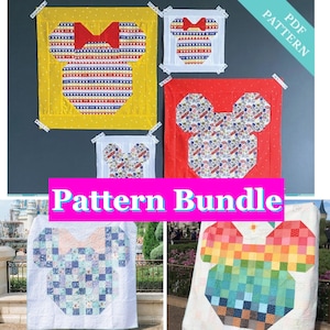 Take Me to the Magic Pattern Bundle Quilt and Block PDF Patterns Instant Download