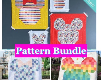 Take Me to the Magic Pattern Bundle Quilt and Block PDF Patterns Instant Download