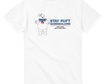 Ghostbusters Inspired Staypuft T-Shirt Retro Look Original Design DTG