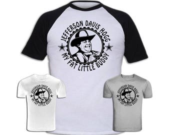 The Dukes of Hazzard Inspired Boss Hogg "Fat Little Buddy" T-Shirt Screenprinted