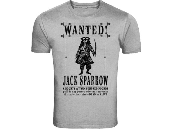 jack sparrow t shirt