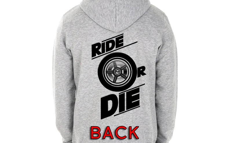 Fast 8 Fast and Furious Inspired Hoodie Torettos Market and cafe Ride or Die Original Design Screenprint image 4