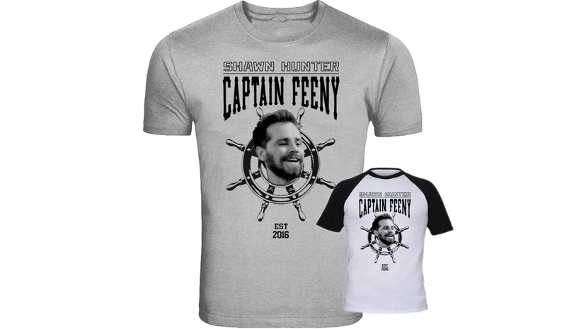 Girl Meets World Boy Meets World Inspired Shawn Hunter Captain Feeny T-Shirt Quality Screenprint image 1