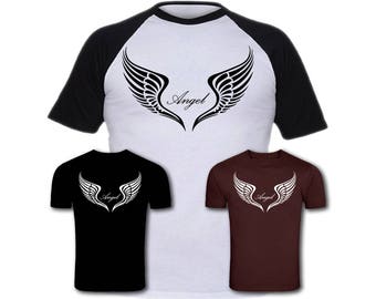 Original Angel T-Shirt Screenprinted By King Boss Design