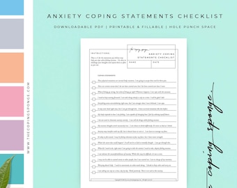 Anxiety Coping Statements Checklist