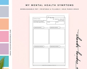 Personal Use - My Mental Health Symptoms