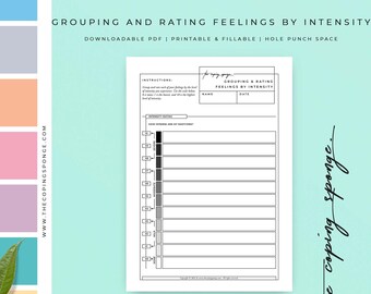 Grouping And Rating Feelings By Intensity