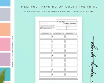 Helpful Thinking On Cognitive Trial