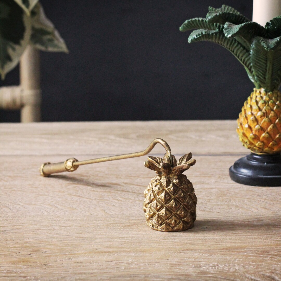 Gold Pineapple Candle Snuffer Etsy UK