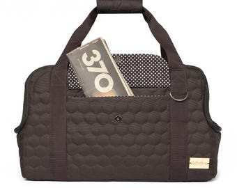 NEW Dog or cat carrier for traveling HAZEL (dark brown)