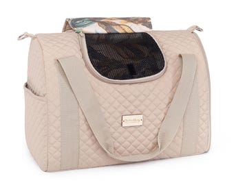 Completely closed dog bag with waterproof bottom GEMMA