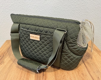 Pet Carrier With Adjustable Length Straps + Mesh in SMALL (standard) size