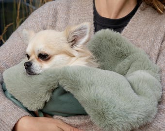 Faux-fur pet pocket SUVI