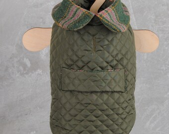 Winter coat with natural wool insulation AGNES
