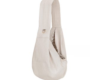 Lightweight Summer Pet Sling – IRIS - for Small Dogs & Cats