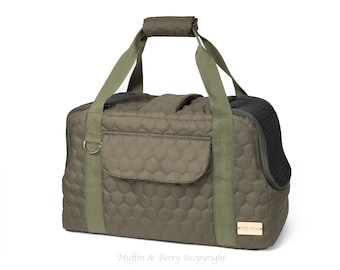 Travel carrier for pets GREEN