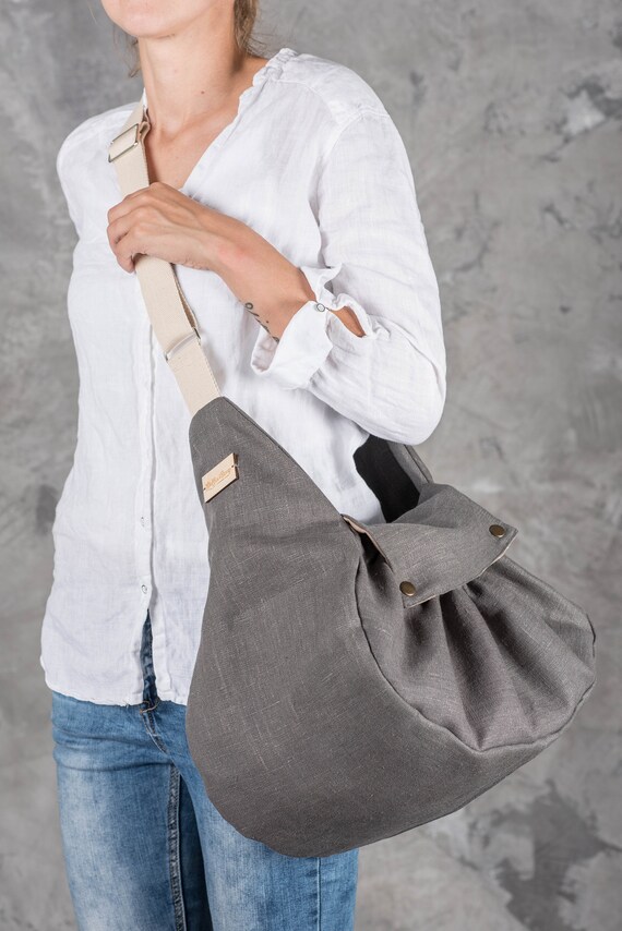 linen sling carrier