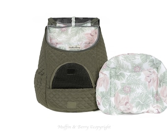MARGARET front & back side dog backpack
