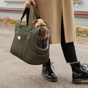 MADISON pet carrier with adjustable length shoulder straps