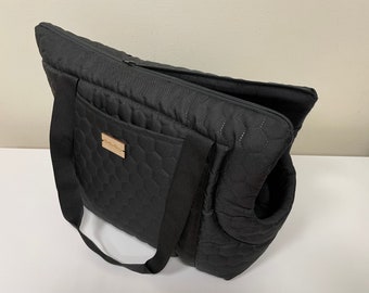 Bolsa para perros de tamaño GRANDE (estándar) con bolsillo exterior