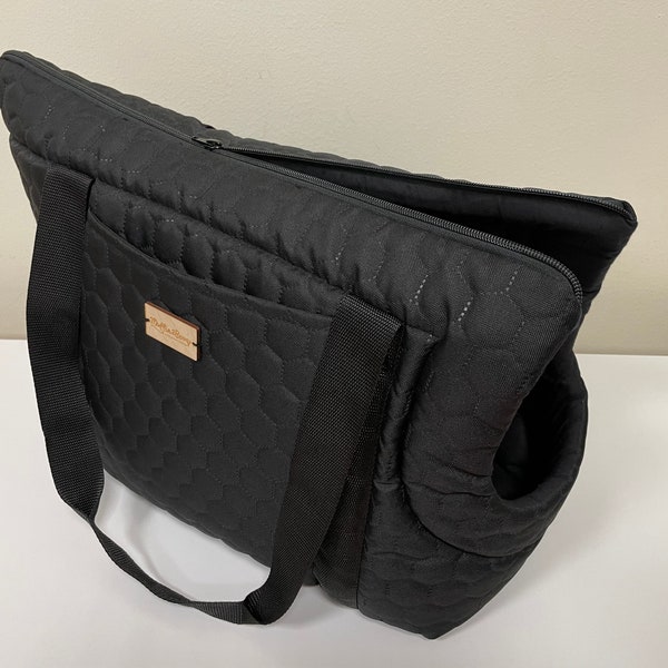 LARGE (standard) size dog bag with outside pocket