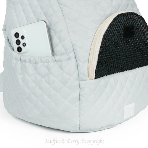 EZRA front & back shops side dog backpack