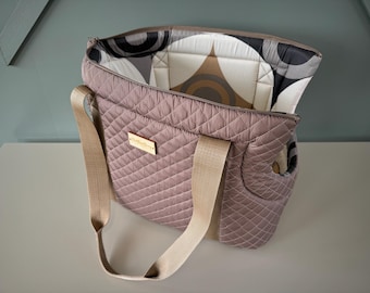 Transportín para mascotas de tamaño MEDIANO (estándar) con correas de hombro de longitud no ajustable