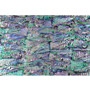 Drakenprisma Groen Paua Glanzend geverfd oppervlak Flexibel/plat Zwart Basis Dubbelzijdig klevend Zwart geverfd Basis Shell Fineer Vel Visaas