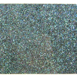 Sparkle groene Paua glanzend geschilderde oppervlak flexibele/platte zwarte basis dubbelzijdig zelfklevende zwart geschilderde base shell fineer blad vis lokken